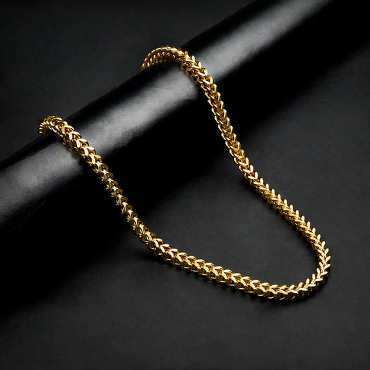 7mm FlexGold Square Wheat chain -318L